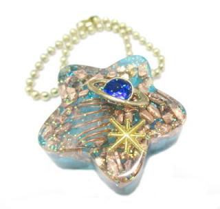 星型 惑星チャーム オルゴナイト