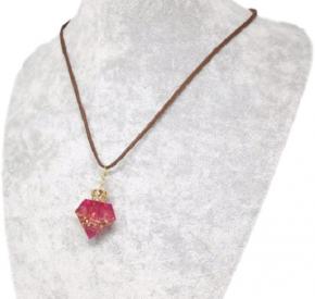 オルゴナイト プリンセス ダイヤモンド ネックレス キーホルダー