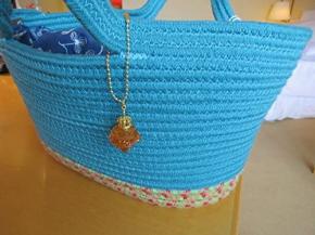 オルゴナイト プリンセス ダイヤモンド ネックレス キーホルダー